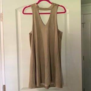 Light Suede dress